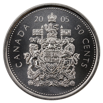 2005P Canada 50-cents Brilliant Uncirculated (MS-63)