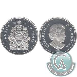 2007 Canada 50-cents Silver Proof