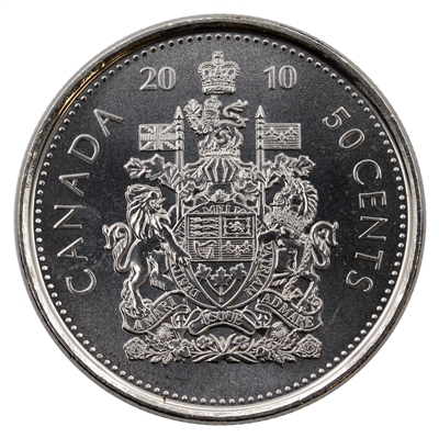 2010 Canada 50-cents Brilliant Uncirculated (MS-63)