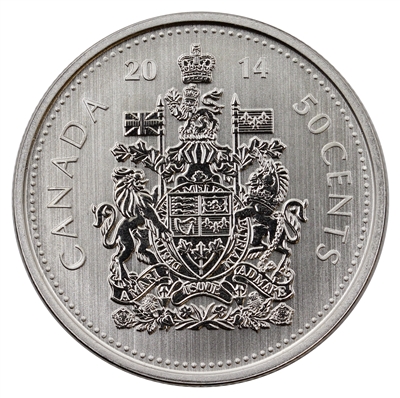 2014 Canada 50-cents Specimen