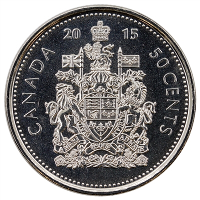 2015 Canada 50-cents Brilliant Uncirculated (MS-63)