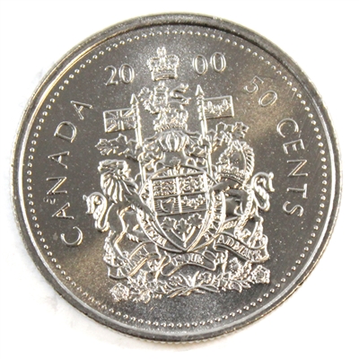 2000 Canada 50-cents UNC+ (MS-62)