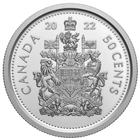 2022 Canada 50-cents Proof (non-silver)