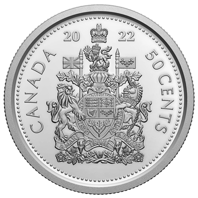 2022 Canada 50-cents Proof (non-silver)