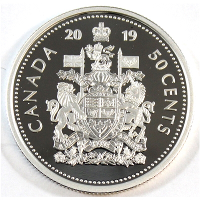2019 Canada 50-cents Silver Proof (No Tax)