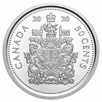 2020 Canada 50-cents Silver Proof (No Tax)