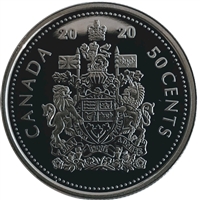 2020 Canada 50-cents Proof (non-silver)