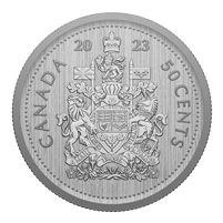 2023 QEII Canada 50-cents Specimen