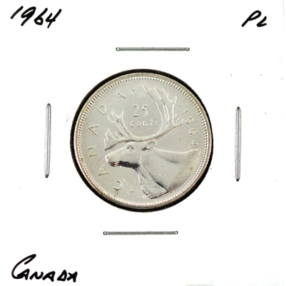 1964 Canada 25-cents Proof Like