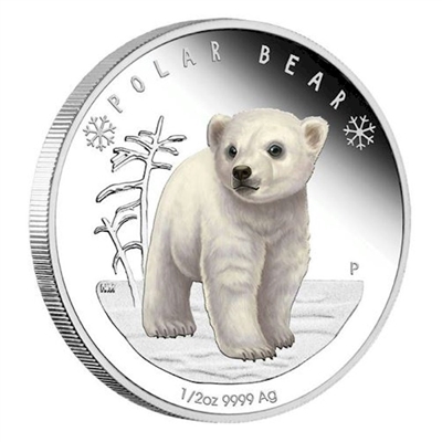 <h1>2017 Tuvalu 50-cent Polar Babies - Polar Bear Silver Proof (No Tax)</h1>