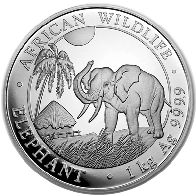 2017 Somalia Kilo Silver Elephant (TAX Exempt)