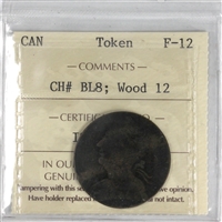 BL-8 Blacksmith Token ICCS Certified F-12 Wood 12