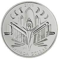 2000 Canada Brilliant Uncirculated Dollar - Voyage of Discovery.
