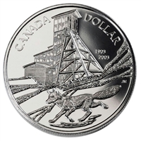 2003 Canada Brilliant Uncirculated Dollar-Cobalt Strike (Tax Exempt)