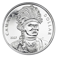 2007 Canada Thayendanegea Brilliant Uncirculated Dollar (May Be Lightly Toned)