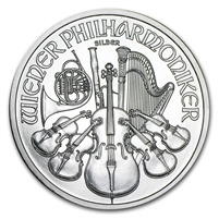 2011 Austria 1.5 Euro Philharmonic .999 Silver (No Tax)