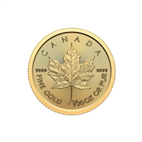2024 Canada $1 1/20oz. Gold Maple Leaf (TAX Exempt)