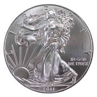 2011 United States $1 American Eagle 1oz. .999 Silver (No Tax) See text