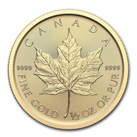 2024 Canada $20 1/2oz 9999 Gold Maple Leaf (No Tax). No CREDIT CARD OR PAYPAL.