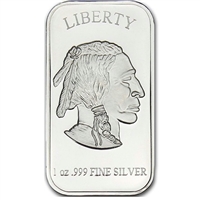 United States Buffalo Bar (Silvertowne) 1oz. .999 Silver (TAX Exempt)