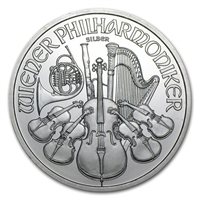 2010 Austria 1.5 Euro Philharmonic .999 Silver (No Tax)