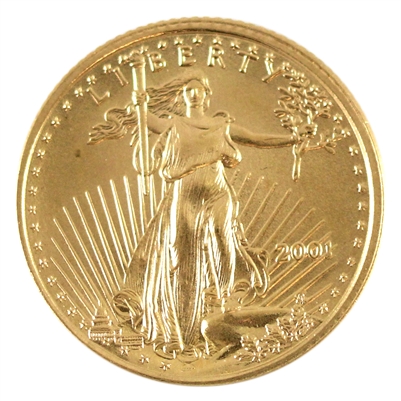 2001 USA $5 1/10oz. Gold Eagle