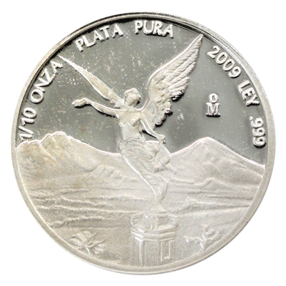 2009 Mexico Libertad 1/10oz. Fine Silver Proof (No Tax) Issues