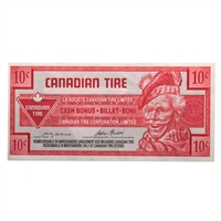 S17-Ca1-90 Replacement 1992 Canadian Tire Coupon 10 Cents Extra Fine