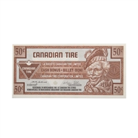 S27-Ea03-90 Replacement 2003 Canadian Tire Coupon 50 Cents Almost Uncirculated
