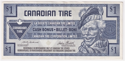 S23-Fa-90 Replacement 1998 Canadian Tire Coupon $1.00 Extra Fine