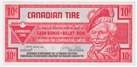 S27-Ca02-90 Replacement 2002 Canadian Tire Coupon 10 Cents Uncirculated