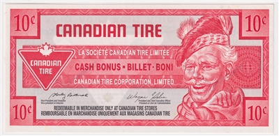 S27-Ca02-90 Replacement 2002 Canadian Tire Coupon 10 Cents Uncirculated