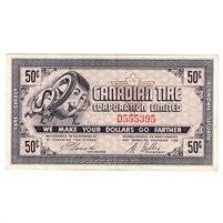 G5-D-D 1964 Canadian Tire Coupon 50 Cents Extra Fine