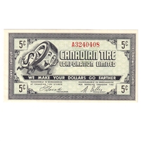 G7-A-A1 1972 Canadian Tire Coupon 5 Cents Uncirculated