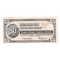 S2-E-V 1972 Canadian Tire Coupon 50 Cents Almost Uncirculated