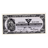 S10-D-J 1989 Canadian Tire Coupon 25 Cents Uncirculated