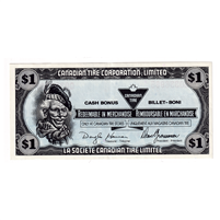 S10-F-Q 1989 Canadian Tire Coupon $1.00 Almost Uncirculated
