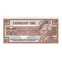 S17-Ea1-90 Replacement 1992 Canadian Tire Coupon 50 Cents Almost Uncirculated