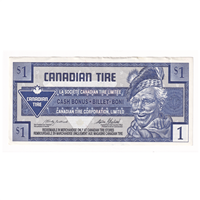 S20-Fa-10 Replacement 1996 Canadian Tire Coupon $1.00 AU-UNC