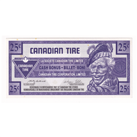 S27-Da04-999 Replacement 2004 Canadian Tire Coupon 25 Cents Uncirculated