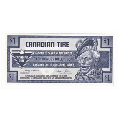 S27-Fa04-999 Replacement 2004 Canadian Tire Coupon $1.00 Uncirculated