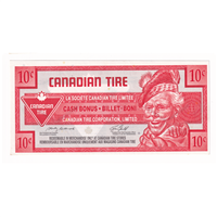 S28-Ca06-90 Replacement 2006 Canadian Tire Coupon 10 Cents Uncirculated