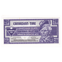 S28-Da07-999 Replacement 2007 Canadian Tire Coupon 25 Cents Uncirculated
