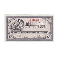 G8-D-U1 Plain U 1978 Canadian Tire Coupon 50 Cents AU-UNC