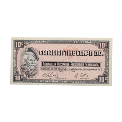 S1-C-L 1961 Canadian Tire Coupon 10 Cents VF-EF