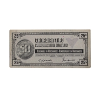 S3-D-U 1972 Canadian Tire Coupon 25 Cents F-VF