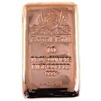 Royal Bull 10oz .999 Fine Copper