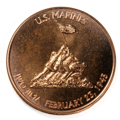 U.S Marines: Iwo Jima 1oz. .999 Fine Copper