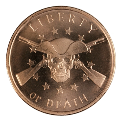 Liberty or Death 1oz. .999 Fine Copper