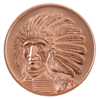 Red Cloud 1oz. .999 Fine Copper